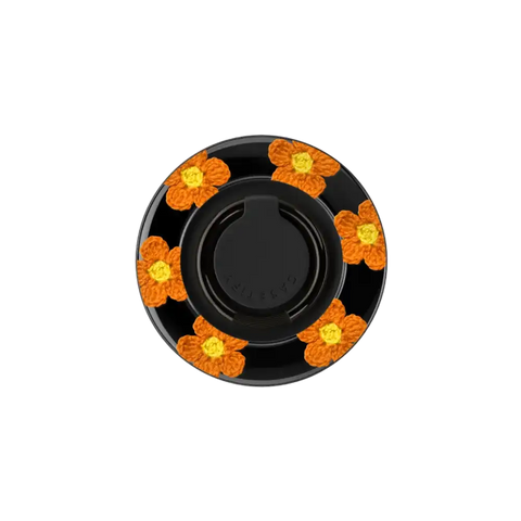 Crochet Flowers - Orange