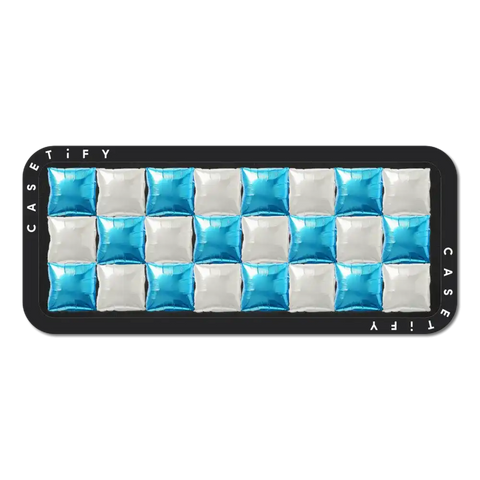 Balloon Checkers - Sky Blue