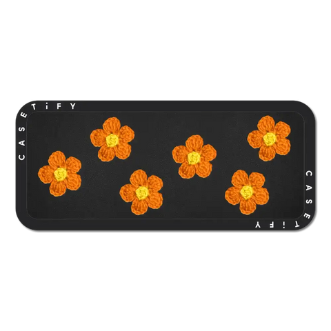 Crochet Flowers - Orange