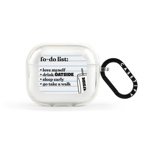 Oatside To-do-list Earbuds Case