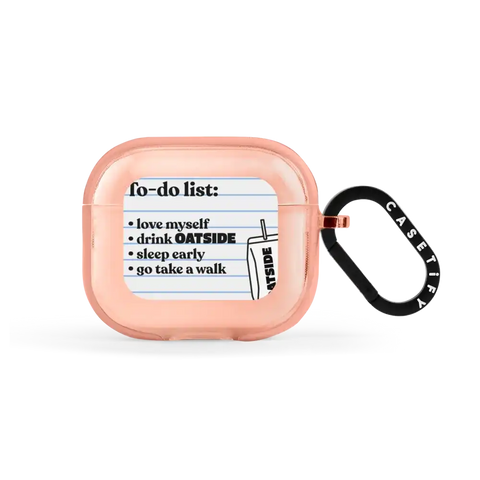 Oatside To-do-list Earbuds Case