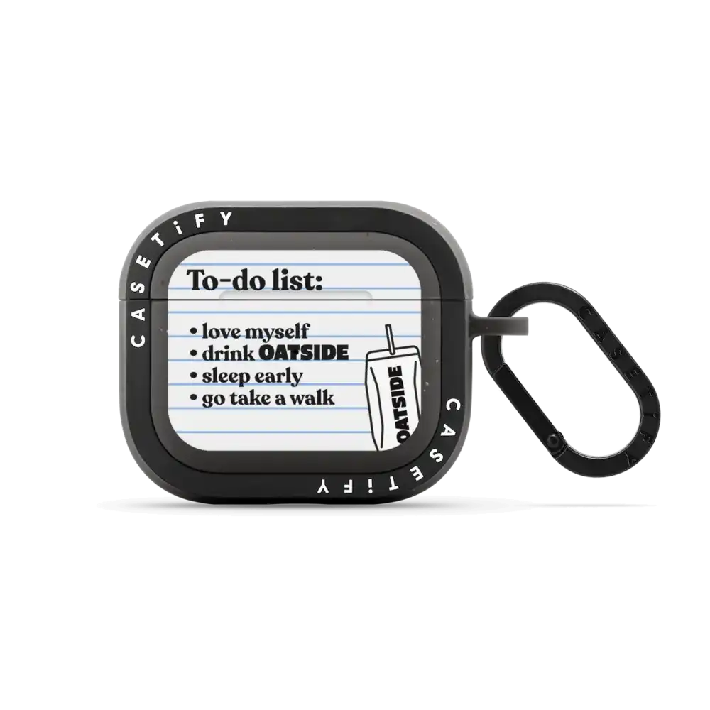 Oatside To-do-list Earbuds Case
