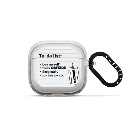 Oatside To-do-list Earbuds Case