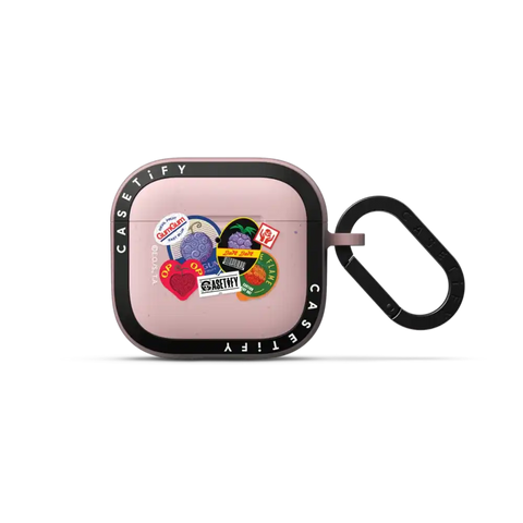 Devil Fruits Label Sticker Earbuds Case