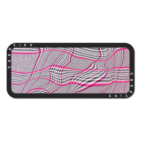 Distorted Plaid - Pink