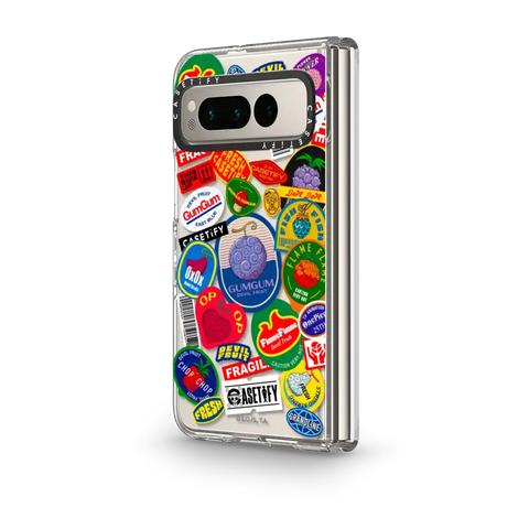 Devil Fruits Label Sticker Case