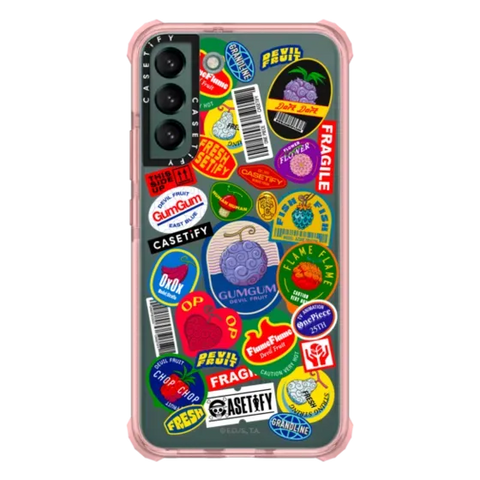 Devil Fruits Label Sticker Case