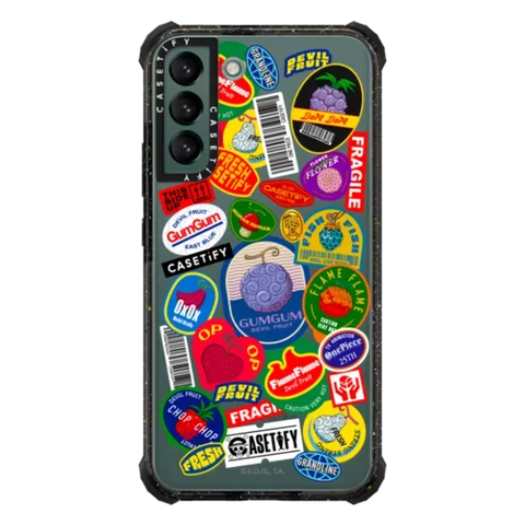 Devil Fruits Label Sticker Case