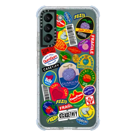 Devil Fruits Label Sticker Case
