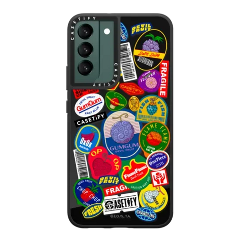 Devil Fruits Label Sticker Case