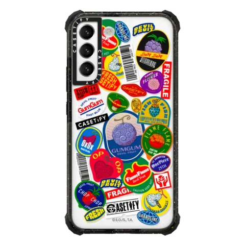 Devil Fruits Label Sticker Case