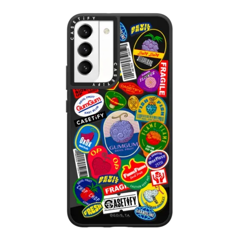 Devil Fruits Label Sticker Case