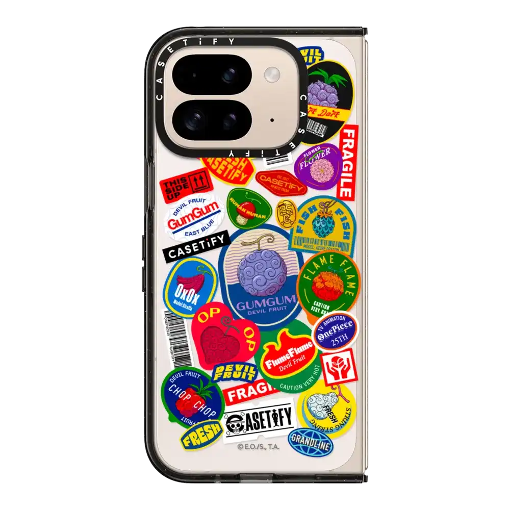 Devil Fruits Label Sticker Case