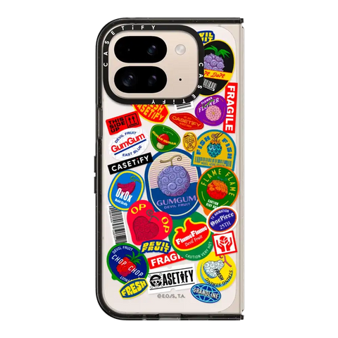 Devil Fruits Label Sticker Case