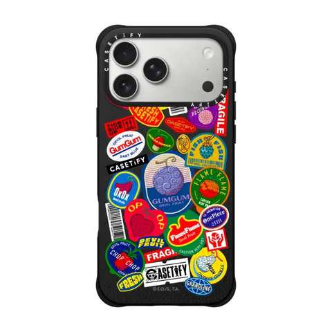 Devil Fruits Label Sticker Case