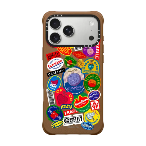 Devil Fruits Label Sticker Case