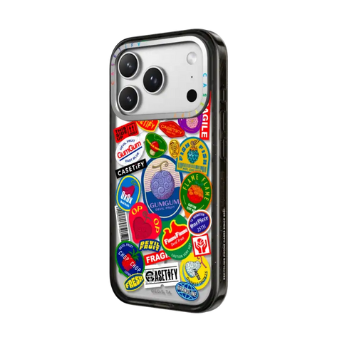 Devil Fruits Label Sticker Case