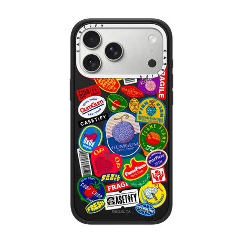 Devil Fruits Label Sticker Case