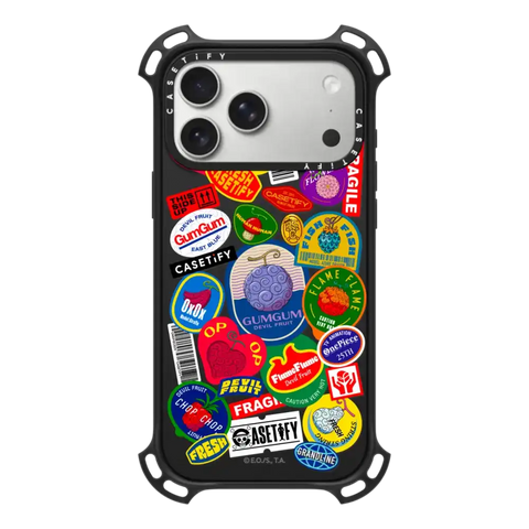 Devil Fruits Label Sticker Case