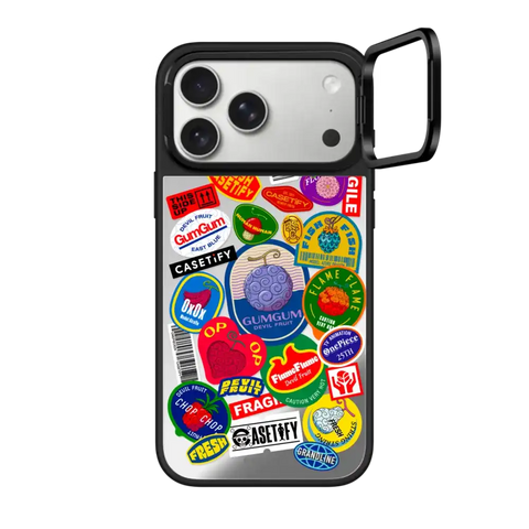 Devil Fruits Label Sticker Case