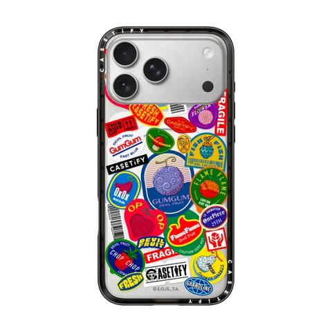 Devil Fruits Label Sticker Case
