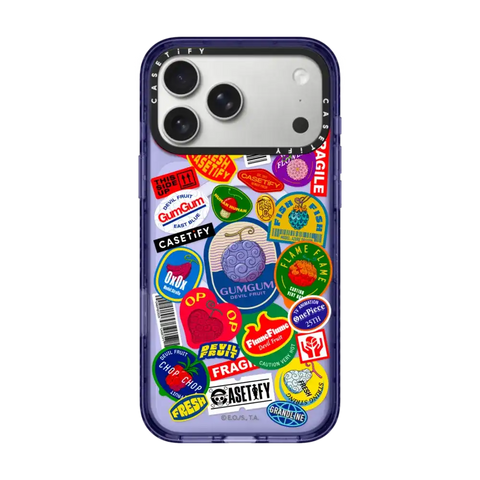 Devil Fruits Label Sticker Case