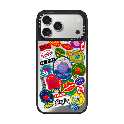 Devil Fruits Label Sticker Case