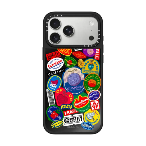 Devil Fruits Label Sticker Case