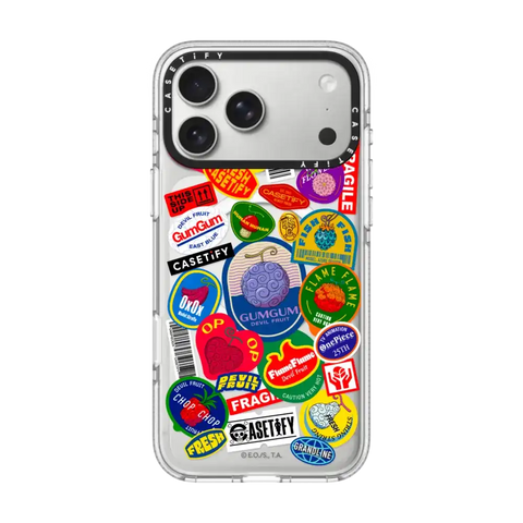 Devil Fruits Label Sticker Case