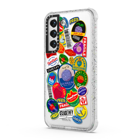 Devil Fruits Label Sticker Case