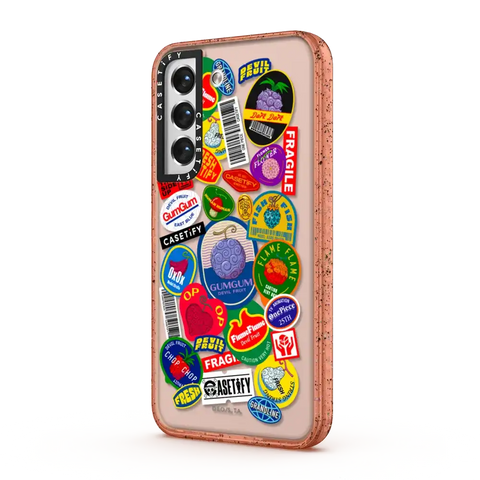 Devil Fruits Label Sticker Case