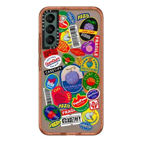 Devil Fruits Label Sticker Case