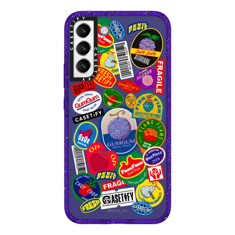 Devil Fruits Label Sticker Case