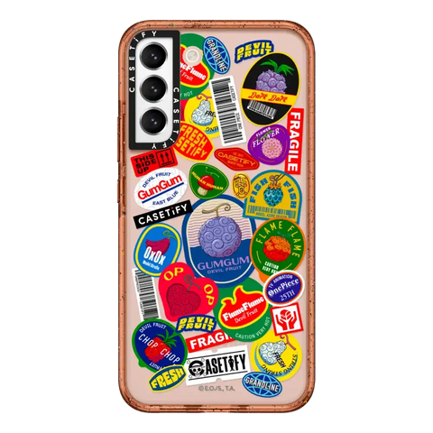 Devil Fruits Label Sticker Case