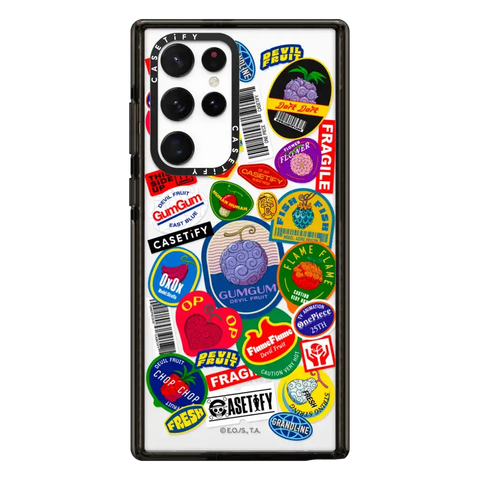 Devil Fruits Label Sticker Case