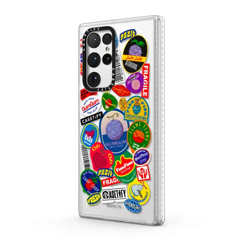 Devil Fruits Label Sticker Case