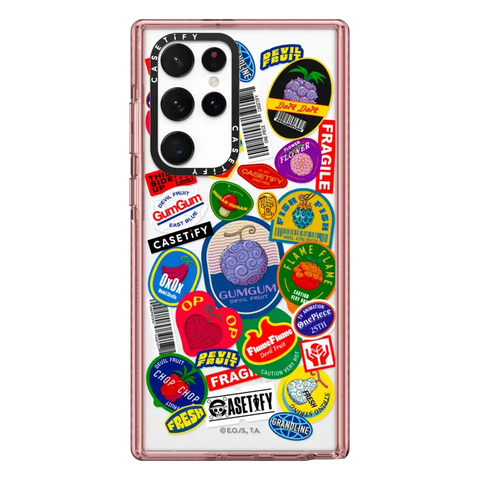 Devil Fruits Label Sticker Case