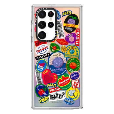 Devil Fruits Label Sticker Case