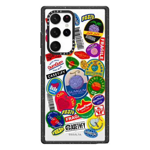 Devil Fruits Label Sticker Case