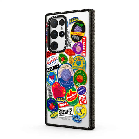 Devil Fruits Label Sticker Case