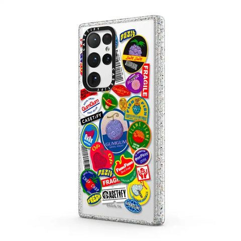 Devil Fruits Label Sticker Case
