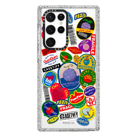 Devil Fruits Label Sticker Case