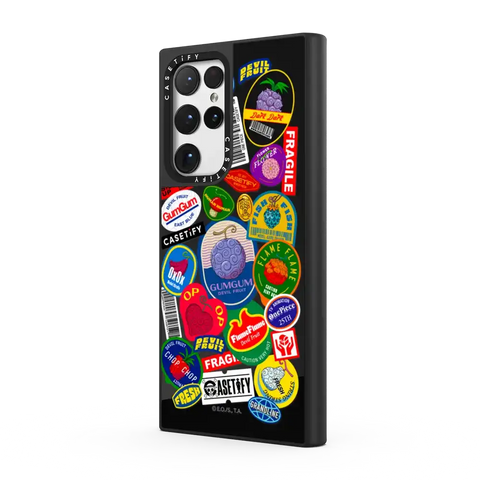 Devil Fruits Label Sticker Case