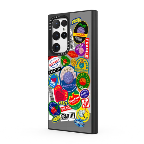 Devil Fruits Label Sticker Case