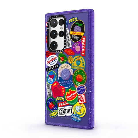Devil Fruits Label Sticker Case