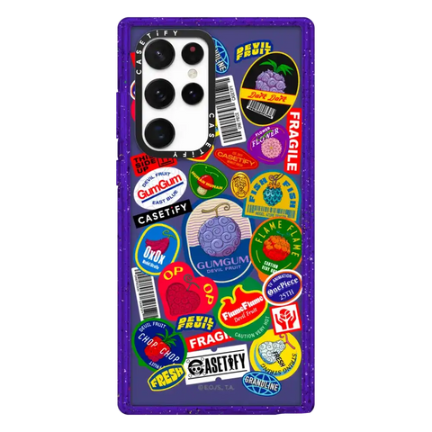 Devil Fruits Label Sticker Case