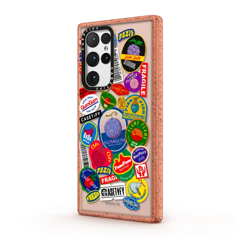 Devil Fruits Label Sticker Case
