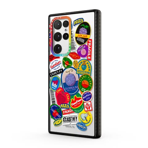 Devil Fruits Label Sticker Case