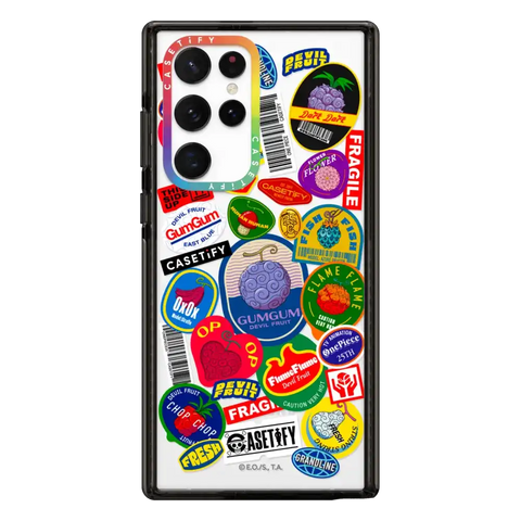 Devil Fruits Label Sticker Case