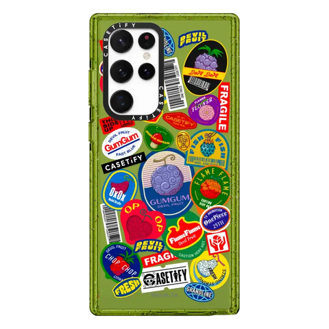 Devil Fruits Label Sticker Case